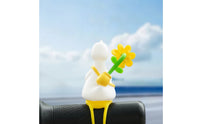 4 Pieces Duck Ornament with Clip Lightweight Duck Handlebar Accessory Playful Decoration for Kids