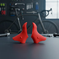 Odor-Odorless Shifter Hood Covers Washable Silicone Shifter Hoods Matte Bike Brake Lever Hood Comfortable for Road Cyclists, Commuters