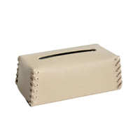 Leather Tissue Box Cover Structured Tissue Box Cover Modern for Bedroom