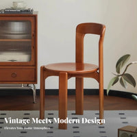 armless-Less Side Chair centuryera Modern Design Spindle support Chair with Woven Seat