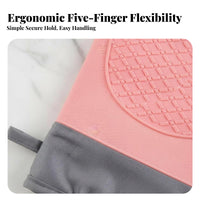thermal-resistant glove Anti-Scald Protection Insulated Cooking glove Non-Slip grip Oven Glove for Home Cooks, Grillers, Grilling, Barbecue, Fire fire bowl