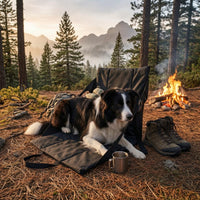 Carrying Straps Foldable Pet Chair Cushion Stitched Portable Pet Seat Cushion for Travel, Home Seating