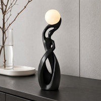 Abstract Resin Figurine Minimalist Design Table Ornament Lustrous Surface