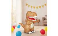 Inflatable Dinosaur with Wireless Controller Control Musical Wireless Controller Control Dinosaur Toy Foldable Compact