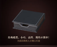 创意便签盒名片盒牙签盒 桌面便签纸盒办公用品收纳文具礼品印制