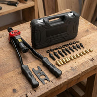 Manual Rivet Nut Kit Hard Carrying Case Rivet Nut Tool Kit