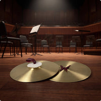 Hand Cymbals with Straps Handheld Marching Cymbals Textured Percussion Instrument for Drum Corps