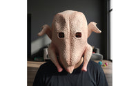 Novelty Roast Chicken Mask Weird Roast Turkey Mask Oversized Comfortable for Adults, Halloween