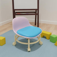 Rolling Stool Wheels Kids Rolling Stool Lightweight for Living Room