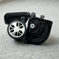 Luggage Caster Wheel Wear-Resistant Rotating Suitcase Wheel Lightweight Travel Accessory