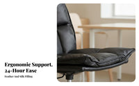 Highsupport Ergonomic Computer Chair Extended Sitting Comfort Ergonomic Highsupport Wheeled Wheeled Base Support