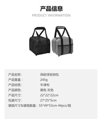 Single Bowling Ball Carry Bag with Padding and Handle