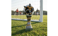 Global Championship Theme Figurine 3D Sculpted Design Soccer Player Sculpture