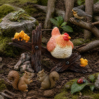 Miniature Resin Animal Figurines for Micro Landscape Decor