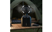Outdoor Misting Fan with Water Reservoir 3 Lighting Modes for Patio, Campers