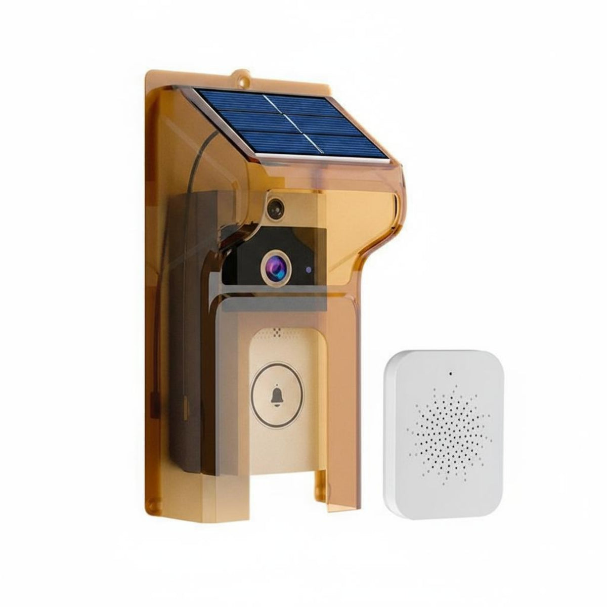 Solar Visual Entry Tone Waterproof Smart Entry Tone Camera for Outdoor