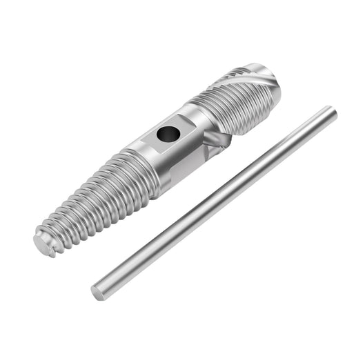 Broken Screw Extractor with Rod Rusted Broken Water Pipe Screw Extractor Set Heavy-Duty Tool for Home Hobbyists, Workshop