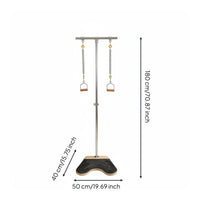 Standing Pilates Frame Polished Metal Floor Standing Stretch Frame
