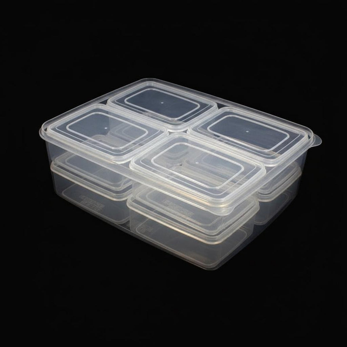 Multi-Compartment Snack Tray Large Capacity Bento Box spill-resistant for Party Hosts