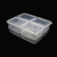 Multi-Compartment Snack Tray Large Capacity Bento Box spill-resistant for Party Hosts