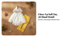 Adorable Chicken Romper with Pants