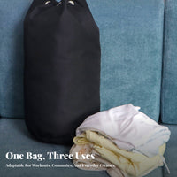 Heavy-Duty Cylindrical Backpack