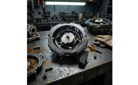 Rewind Starter with Circular Component Vented Rewind Starter Assembly Compatible Pull Start Assembly for Workshop