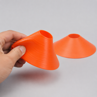 Training Ladder 6m 12 Steps Soccer Training Set Agility Explosive Power Improvement PE-made Triangular Cone With Marker Cones