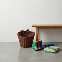 Handlebar Storage Basket Strap-on Front Bike Basket Lightweight for Commuting