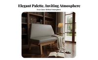 Upholstered Dining Booth Set Modern Design Restaurant Furniture Long-Lasting Versatile Configuration for Adults, Leisure Area