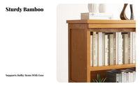 5-Tier Accessible Shelf Shelf Unit Stable Design 5-Tier Accessible Shelf Shelf Unit Large Capacity High Load-Bearing