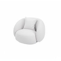 Curved Sectional Sofa Wabi-Sabi Inspired Curved sectional Sofa Creamy cream Deep Seat for Business Owners, spa lounge, Apartment