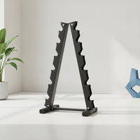 Triangular Dumbbell Rack Space Saving Dumbbell Rack Organized for Home Gym Owners