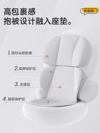 卡曼溜娃神器婴儿车折叠儿童高景观轻便婴儿车推车可坐可躺0到3岁 【经典版】木槿粉