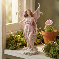 Resin Fairy Statue Butterfly Appendages Fairy Figurine Detailed Design