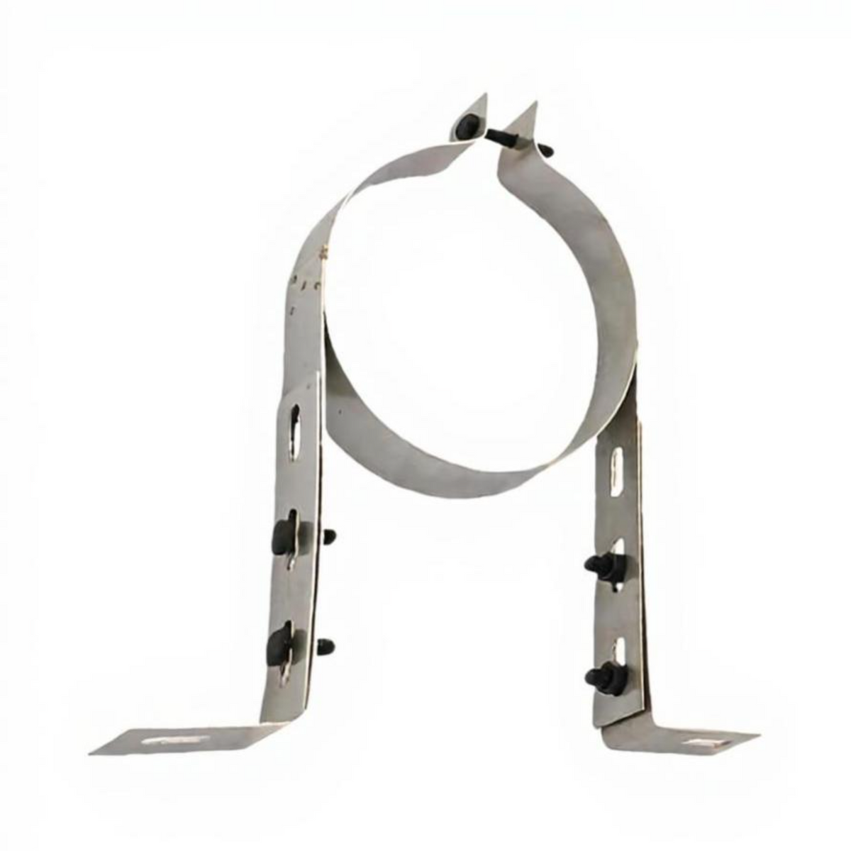 Stainless Steel Muffler Band Extended Wall Bracket