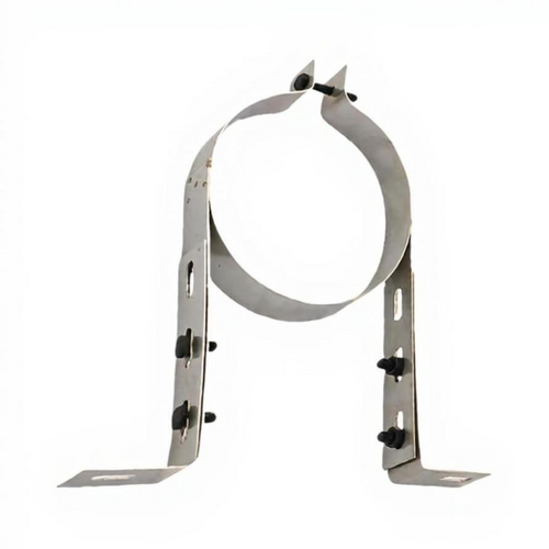 Stainless Steel Muffler Band Extended Wall Bracket