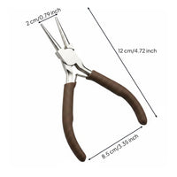 Textured Handles Mini Needle Nose Lightweight