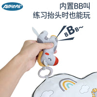 Aipinqi Newborn Crawling Pillow Baby Sleep Soothing U-Shaped Pillow Infant Head Lifting Training Pillow Tummy Time Pillow
