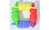Textured Silicone Fidget Toy Flexible Loop Handle Fidget Toy Easy to Clean Focus Help