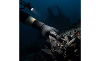 Textured Grip 5mm Neoprene Diving Gloves Wear Resistant Full Finger Diving Gloves Wrist Strap Secure Fit for Underwater