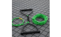 Tangle-Untangled Wakeboard Tow Rope EVA Grip Waterski Handle Rope High Tensile Strength Watersports Equipment Abrasion-Resistant for Wakeboarders, Boating, Lake, River
