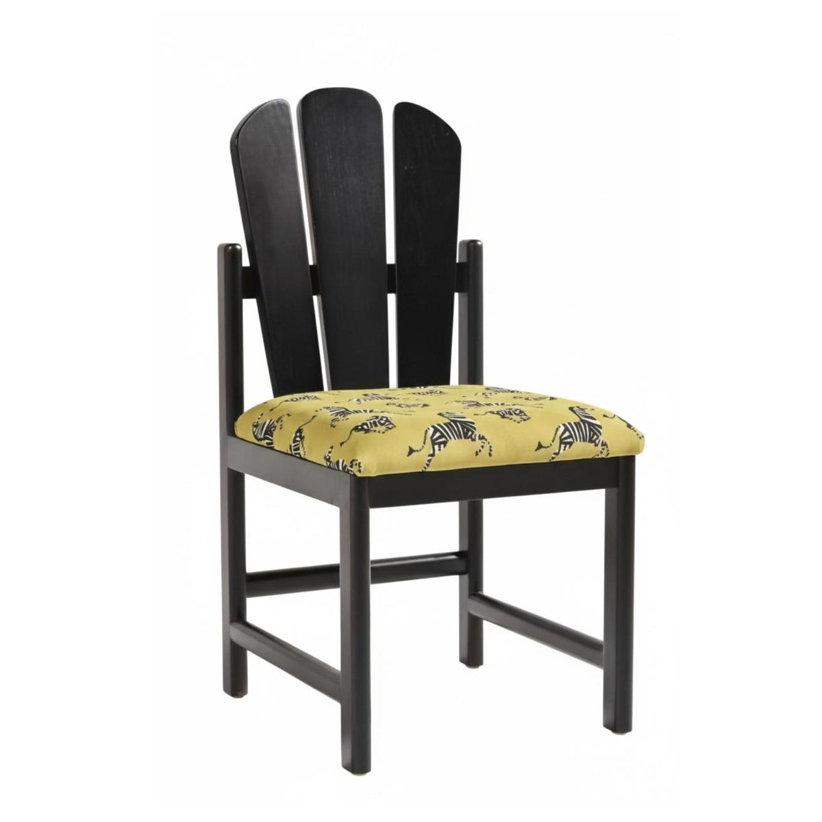 Peacock Chair French Vintage design Dining Room Furniture Padded Seat Armless Design for Homeowners, Bedroom, Commercial Spaces