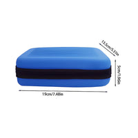 Waterproof Hard Shell Projectile Case Drop-Proof 6-Projectile Storage Box for Travel