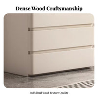 Modern Design 3-Drawer End Table Minimalist design Nightstand Sturdy Construction Bedroom Furniture Large Capacity for Homeowners, partners, Students, Guest Room, Office