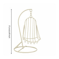 Miniature Swing Chair Freestanding Wire Hanging Chair Exposed-frameFrame