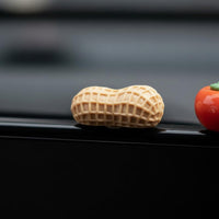 2 Pieces Persimmon Peanut Car Ornament Self for Women, New Drivers