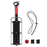 Mountain Bike Rear Rack Detachable Quick Release Rear Rack High Load Capacity Cycle Accessory