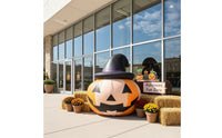 Outdoor Inflatable Pumpkin Decoration Giant Inflatable Pumpkin Inflatable Quick Inflation for Homeowners, Yard, Lawn, Porch