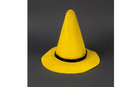 Yellow Witch Hat Easy to Carry Headwear Breathable